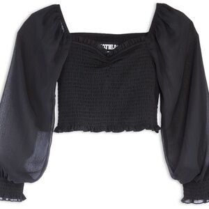 KatieJ NYC Tween Chloe Sheer Top